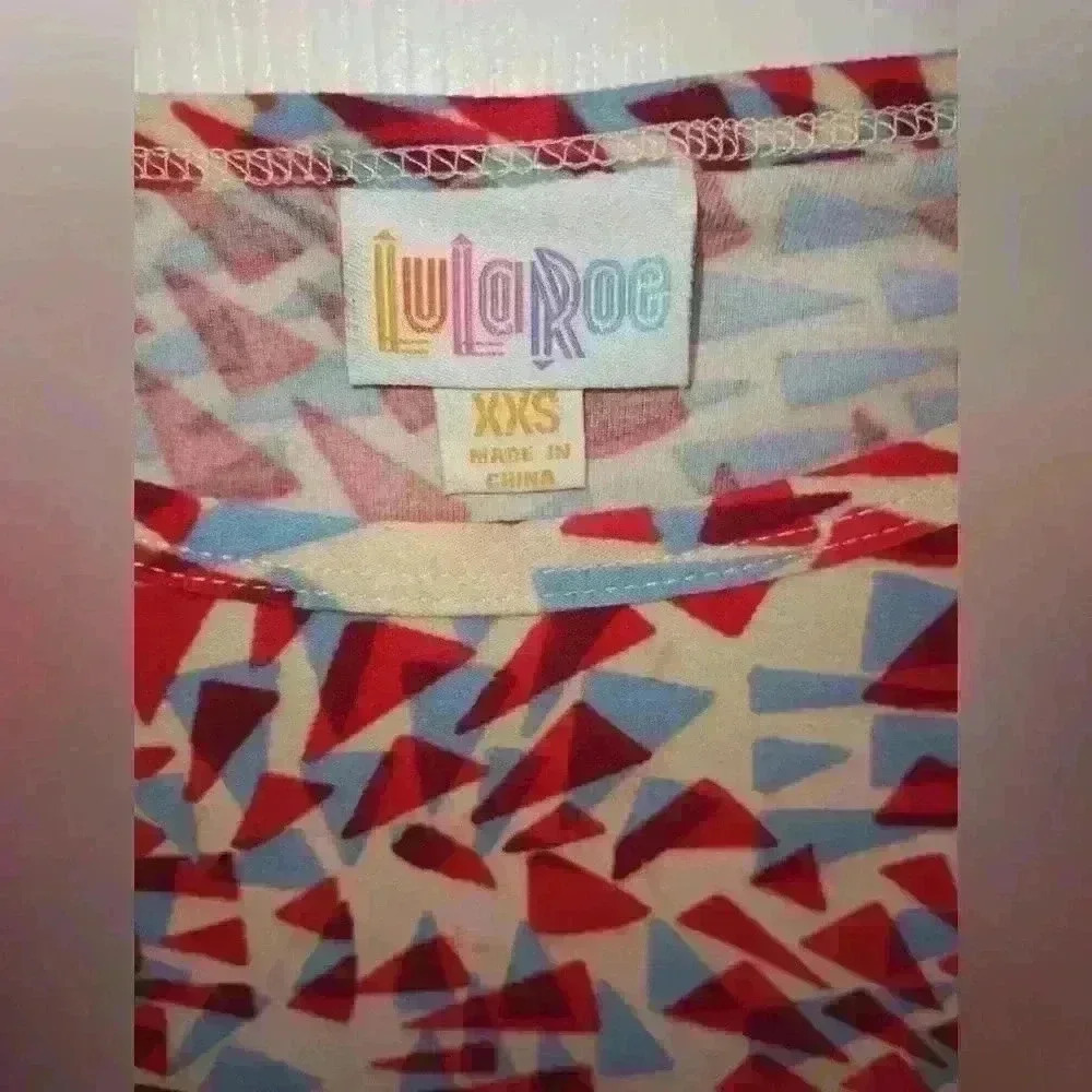 💚 3/$15 NWT LuLaRoe Short Sleeve Shirt Size XXS - Picture 6 of 9